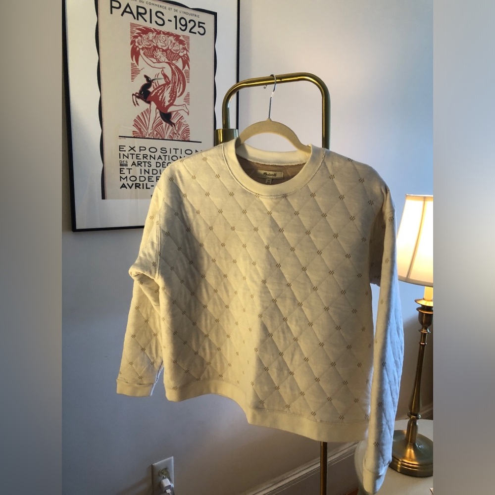 MADEWELL Quilted Sweatshirt